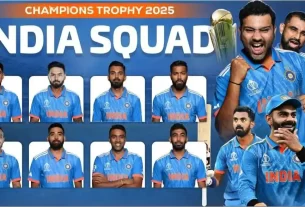 Icc Champions Trophy India Squad