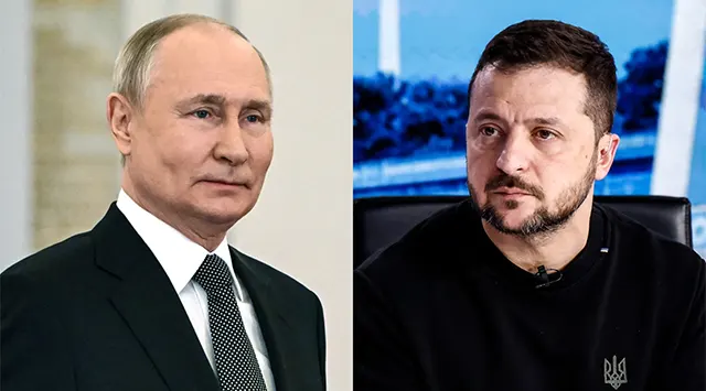 Putin Zelen
