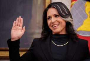President Trump Swears In Tulsi Gabbard As Director Of National Intelligence