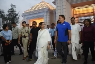 Mamata Banerjee At West Bengals